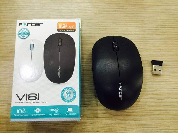 Chuột không dây Forter V181 dùng cho máy tính, laptop, tivi Android và box tivi