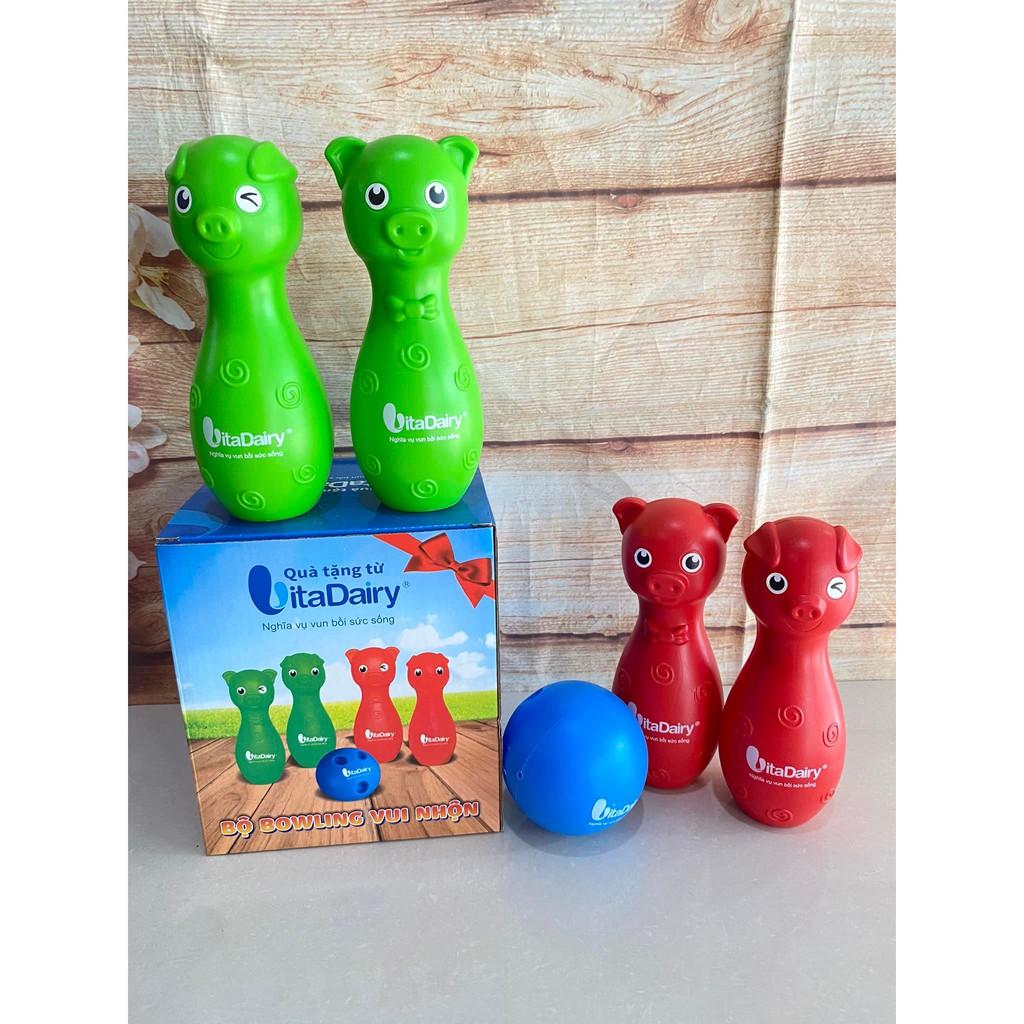 Bộ bowling MINI cho bé hkm Vitadairy