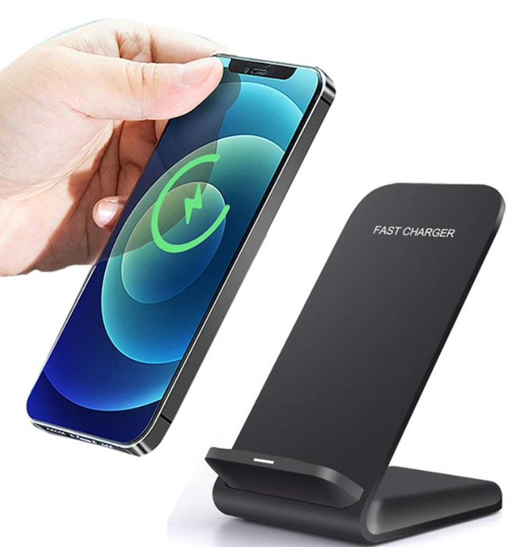 Đế sạc không dây để bàn, chuẩn QI, sạc cho mọi loại điện thoại Apple