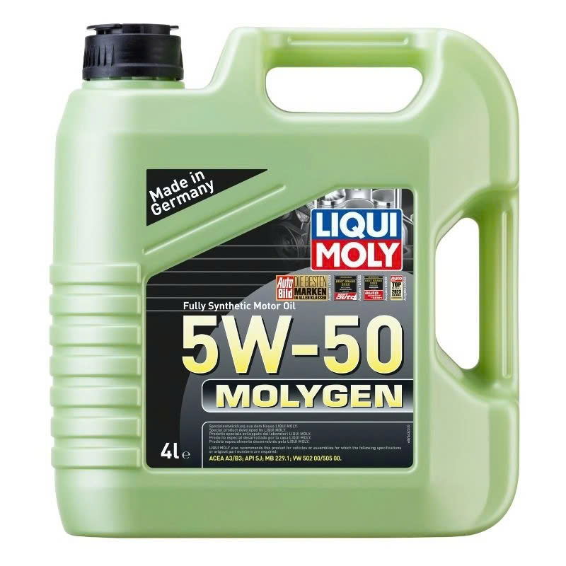 DẦU NHỚT ĐỘNG CƠ Ô TÔ LIQUI MOLY MOLYGEN NEW GENERATION 5W-50 4L - 2543 MADE IN GERMANY