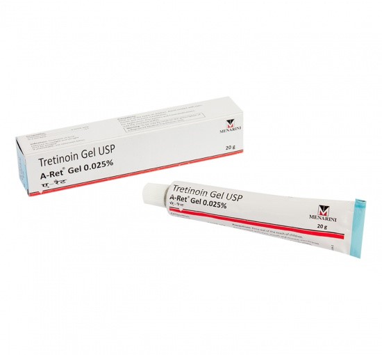 Gel tretinoin aret USP 0.025 %giảm mụn trẻ hóa da