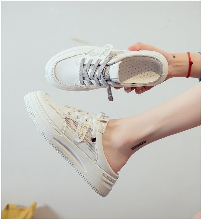 2024 Korean version of the women's breathable loafers non-slip soft ground sports wear-resistant