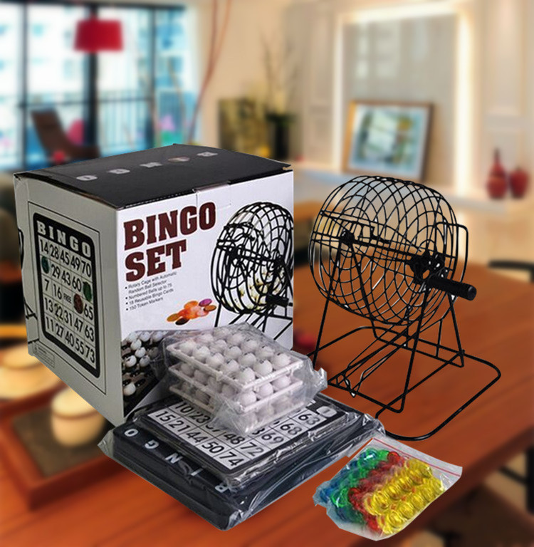Đồ chơi lô tô bingo 100% bằng sắt