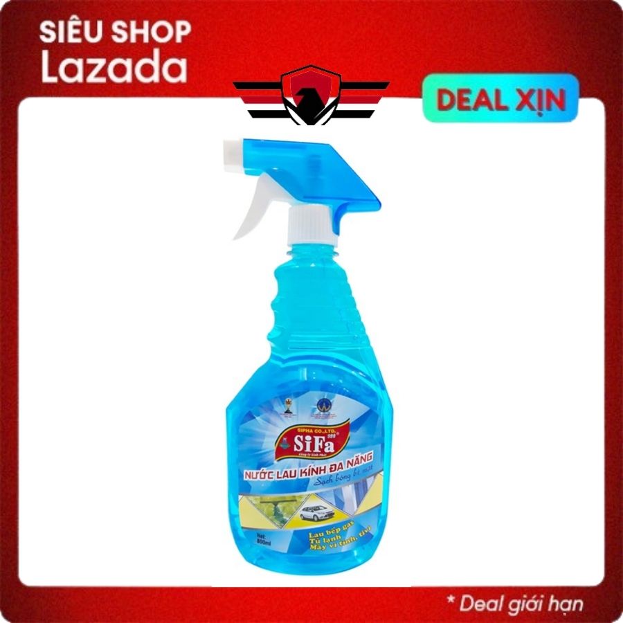 Nước lau kính đa năng Sifa 650ml cao cấp - Huy Tưởng