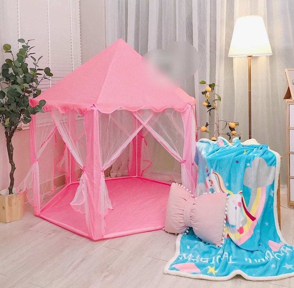 Lều công chúa hoàng tử dành cho bé - lều lục giác Hàn Quốc cho bé vui chơi hàng chính hãng