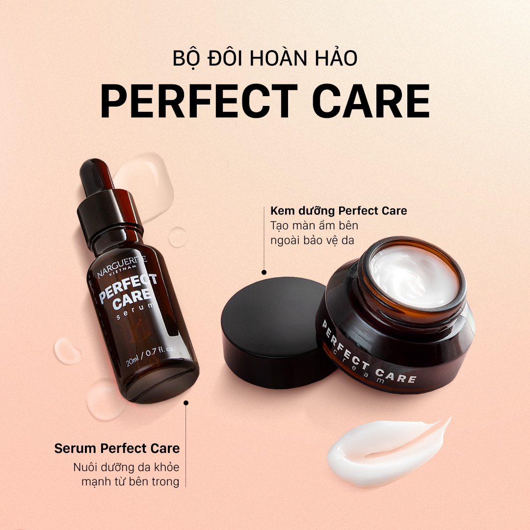 Combo Ốc Sên dưỡng trắng tái tạo da Perfect Care Narguerite