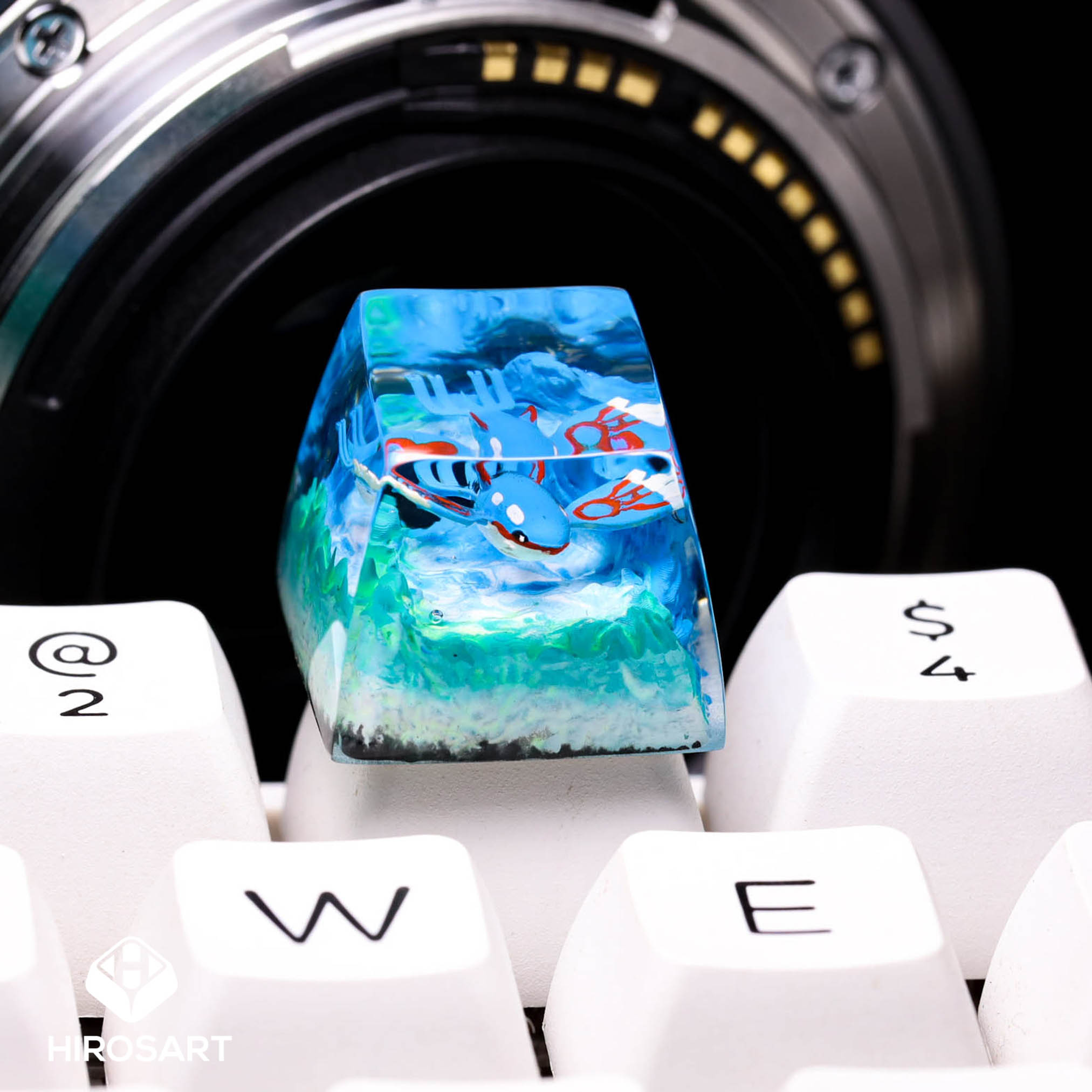 Keycap Pokemon Kyogre SA profile, nút bàn phím Pokemon Custom