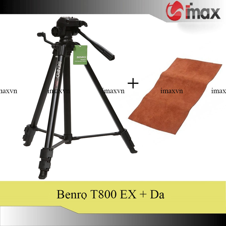 Chân máy ảnh benro t800ex + da cừu lau len