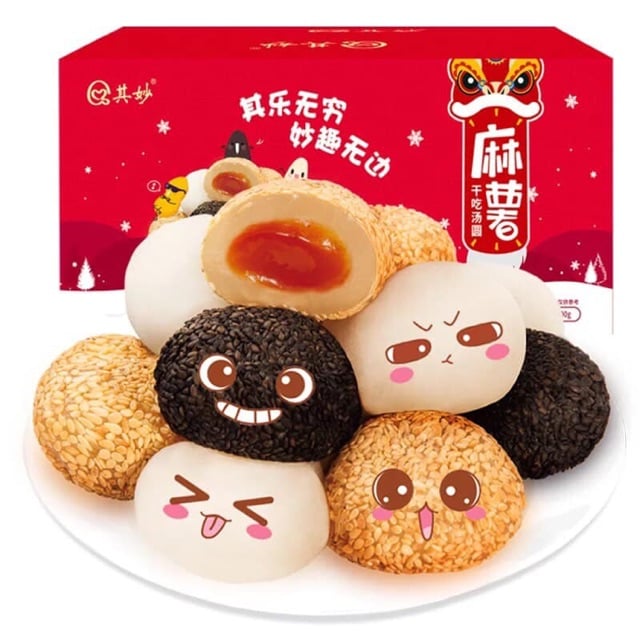 Bánh mochi đài loan thùng 2kg mix 4 vị