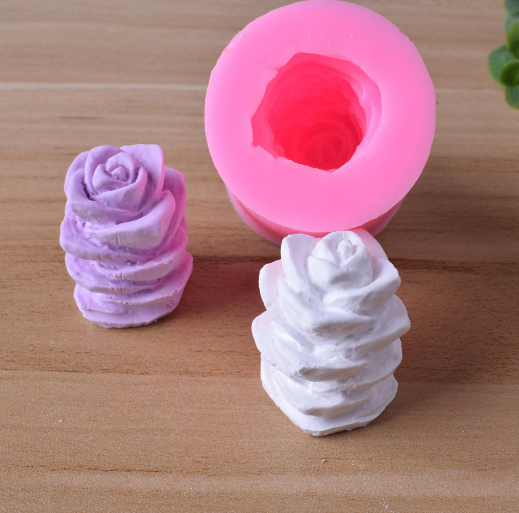 Khuôn silicon 4d làm bánh làm rau câu mẫu Xương rồng MS712