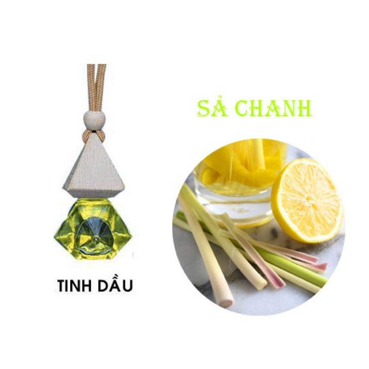 Tinh dầu treo xe ô tô hương sả chanh - Bình An Auto - Phụ Kiện Đồ Chơi Xe Hơi