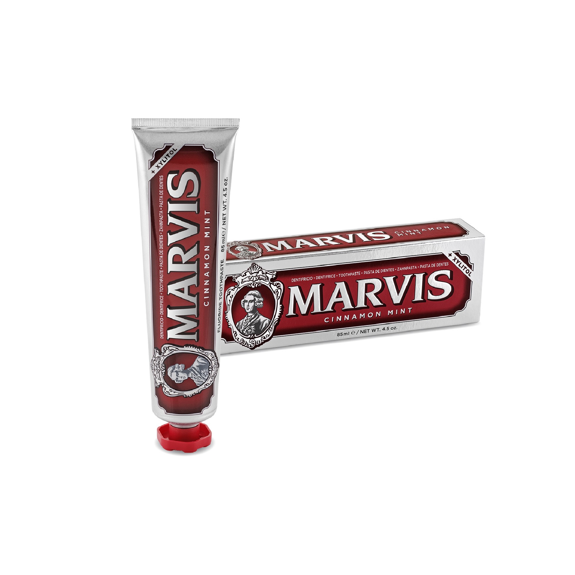 Kem đánh răng Marvis Cinnamon Mint 85ml