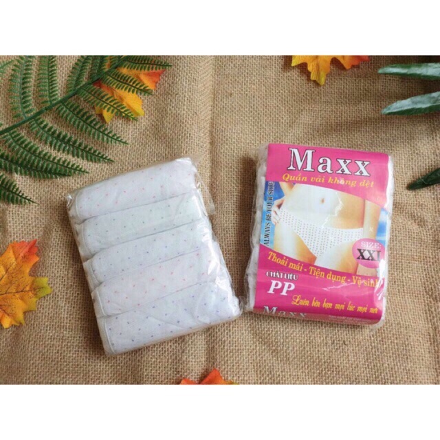 Quần lót giấy Maxx lốc 5 cái