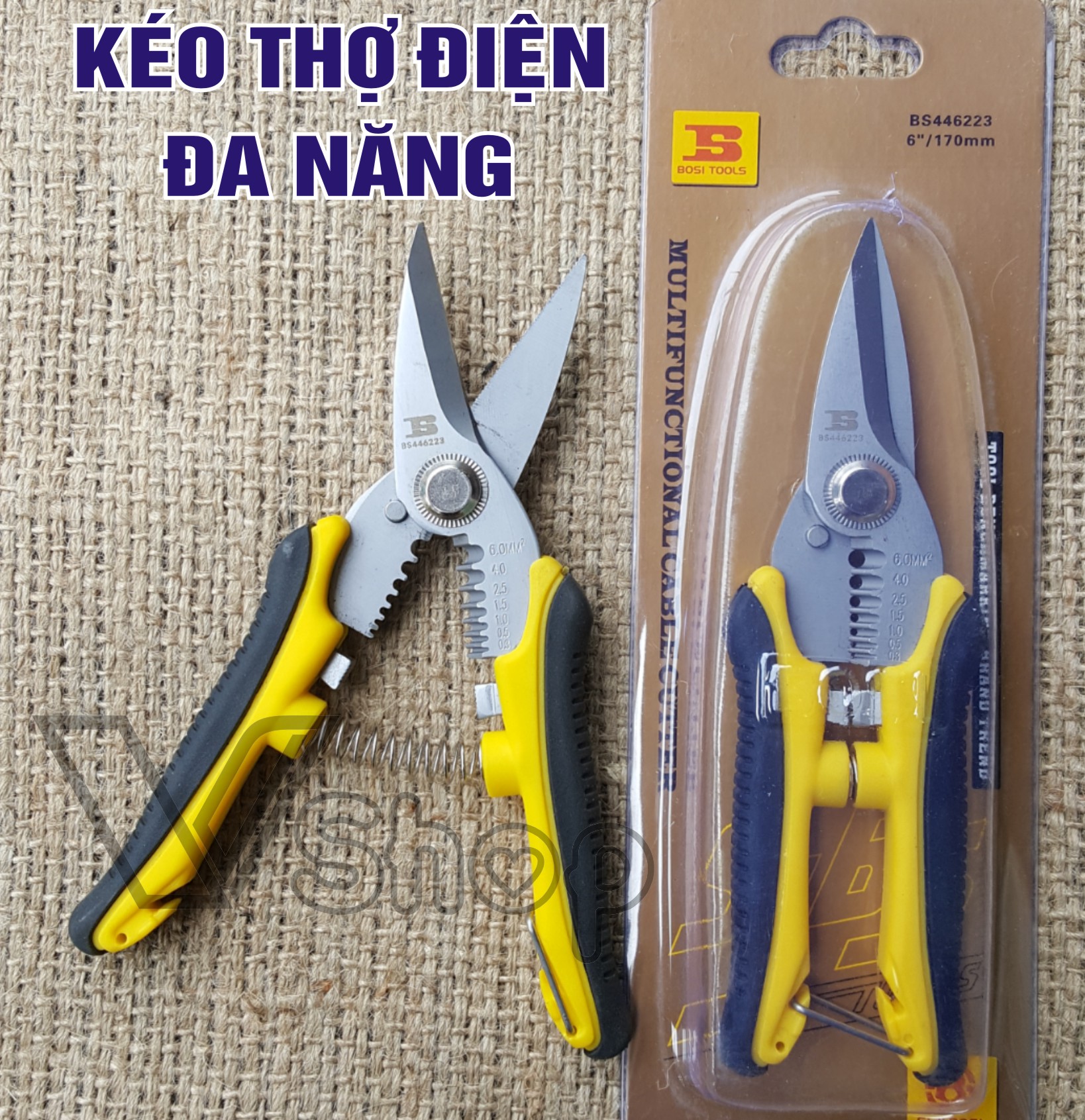 Kéo đa năng thợ điện, dụng cụ sửa chữa