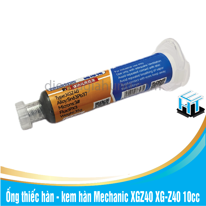 Ống thiếc hàn - kem hàn mechanic xgz40 xg-z40 10cc