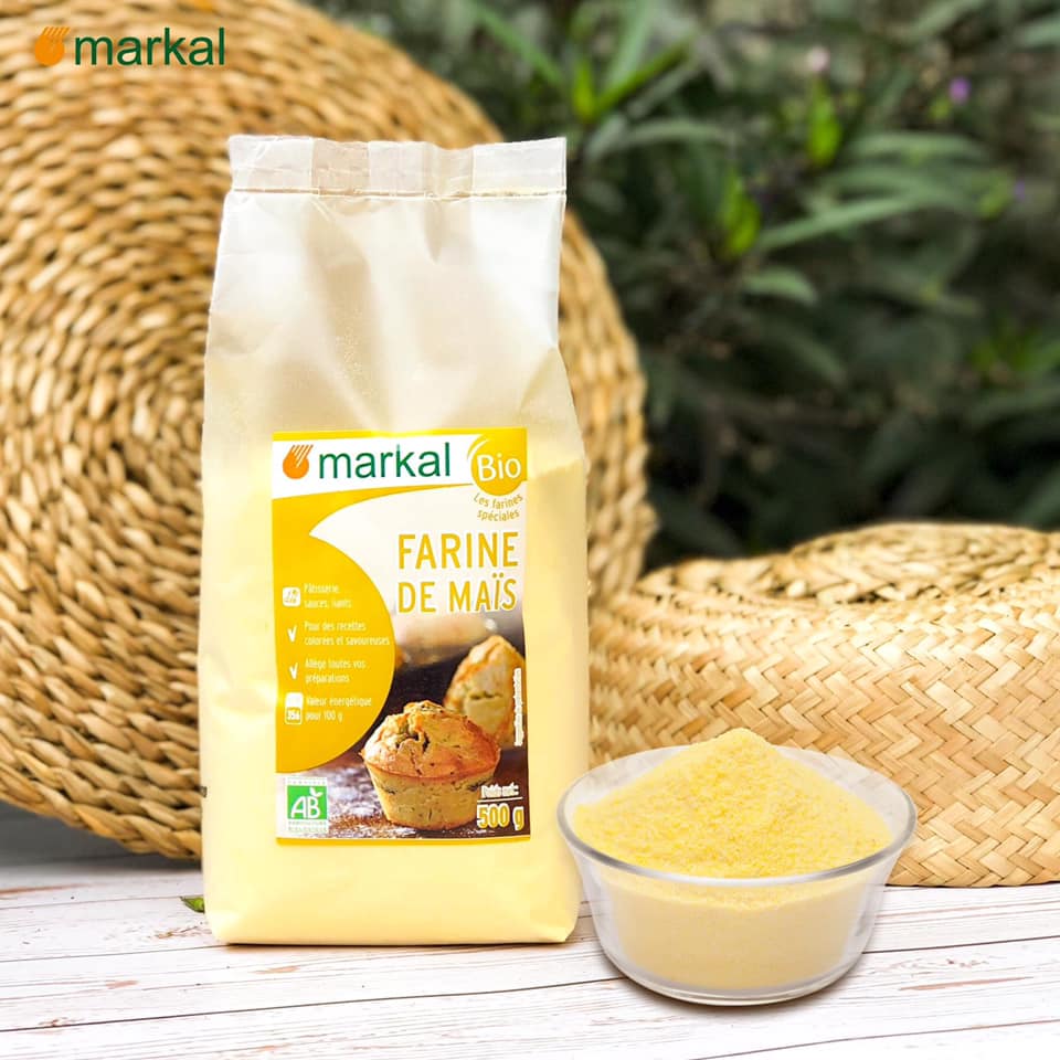 Bột bắp hữu cơ ProBios 375g có tách lẻ cho bé ăn dặm