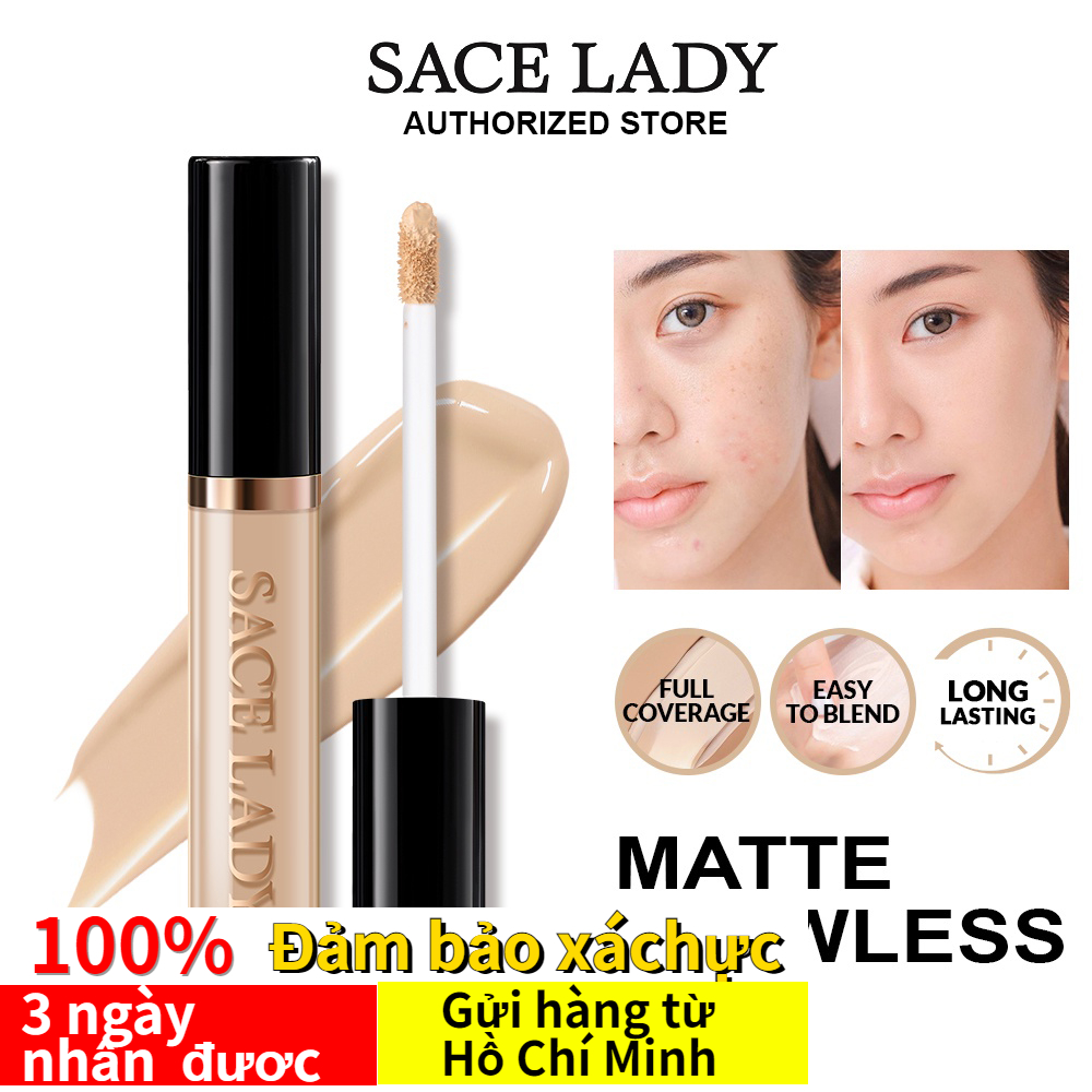 SACE LADY Che khuyết điểm đầy đủ Mỹ phẩm trang điểm mặt 6ml