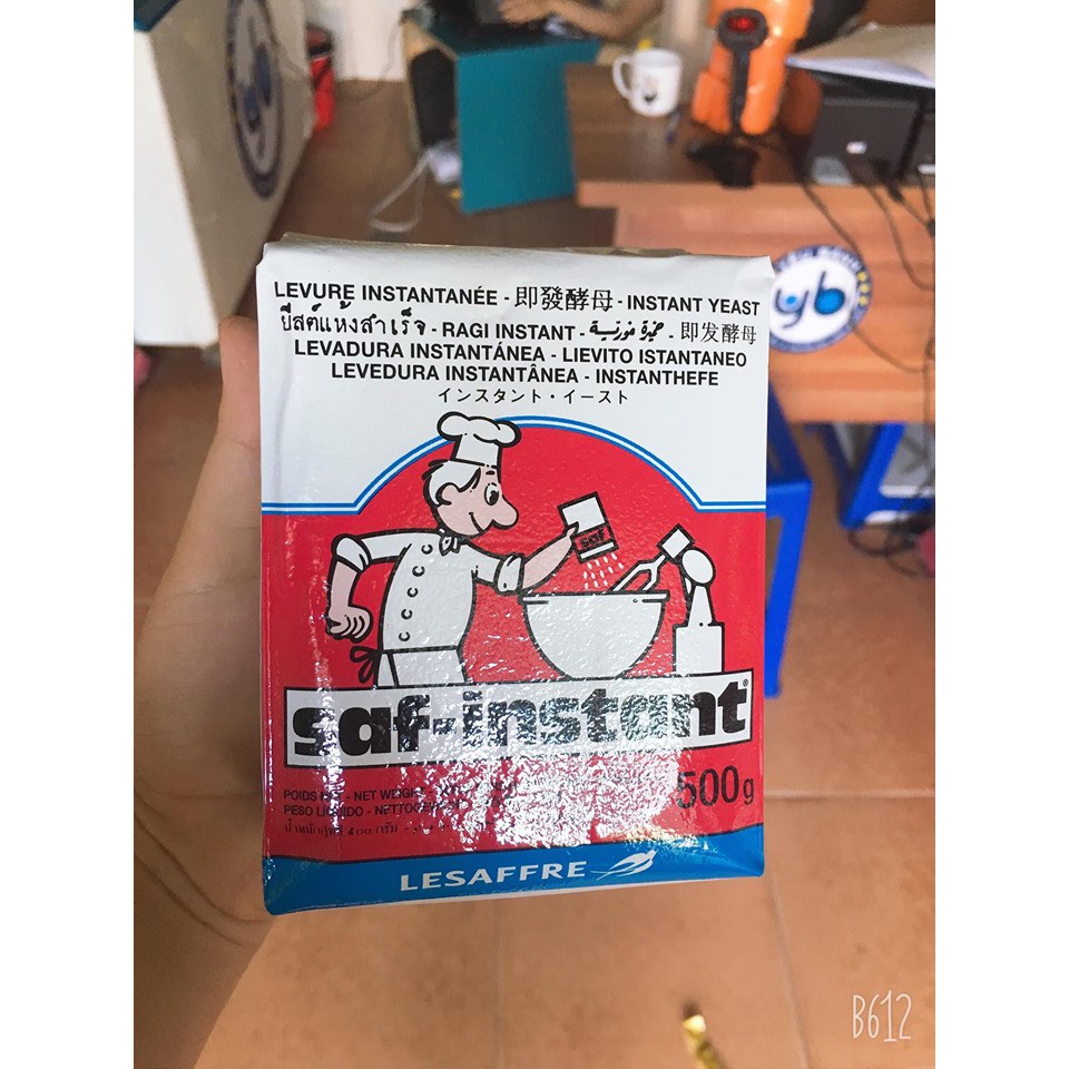 Men khô bánh mì saf-instant đỏ 50gr