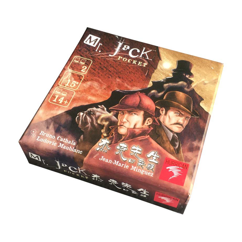 Trò chơi trinh thám đấu trí dành cho 2 người Mr Jack Pocket