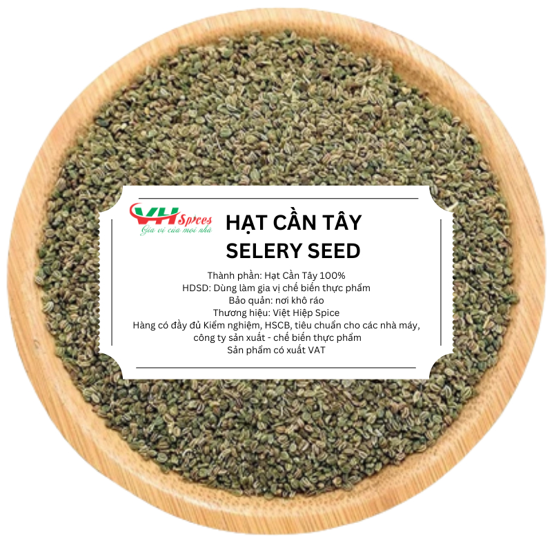 Hạt Cần Tây Nguyên Chất - Celery Seed Việt Hiệp
