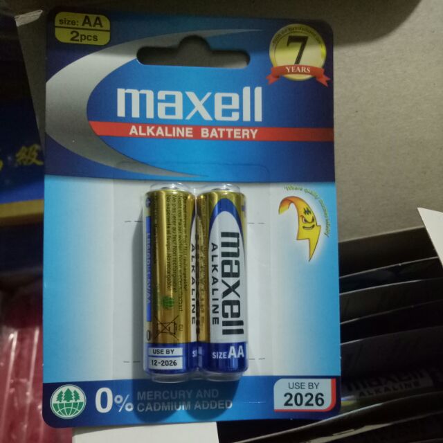 Pin maxell aa/1.5v