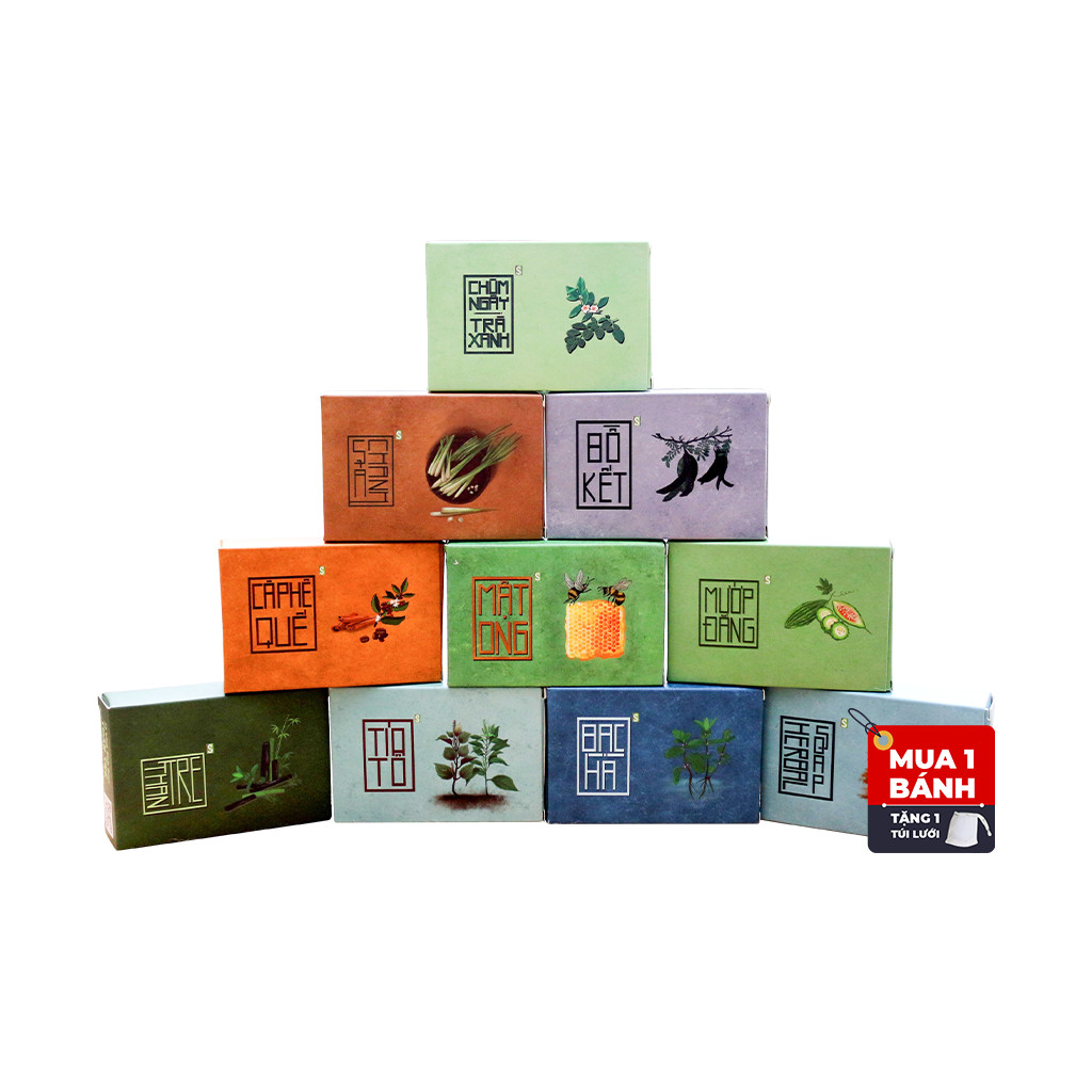 Xà bông sinh dược thiên nhiên 100gr