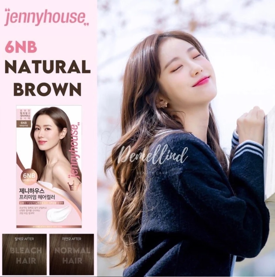 Màu Nhuộm Tóc Jenny House Premium Hair Color 120g