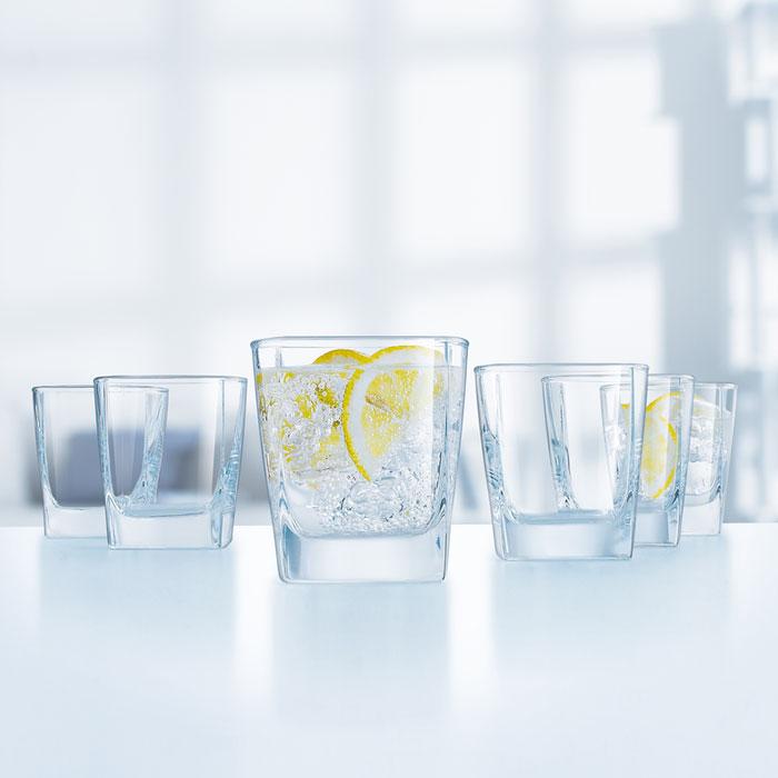 Bộ 6 ly thủy tinh thấp luminarc sterling 300ml g2564