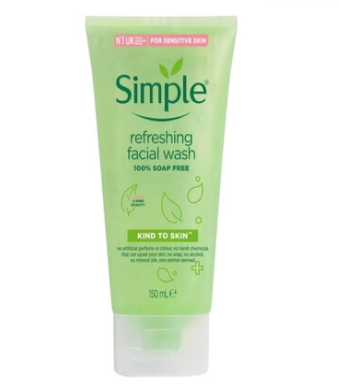 Sữa rửa mặt simple