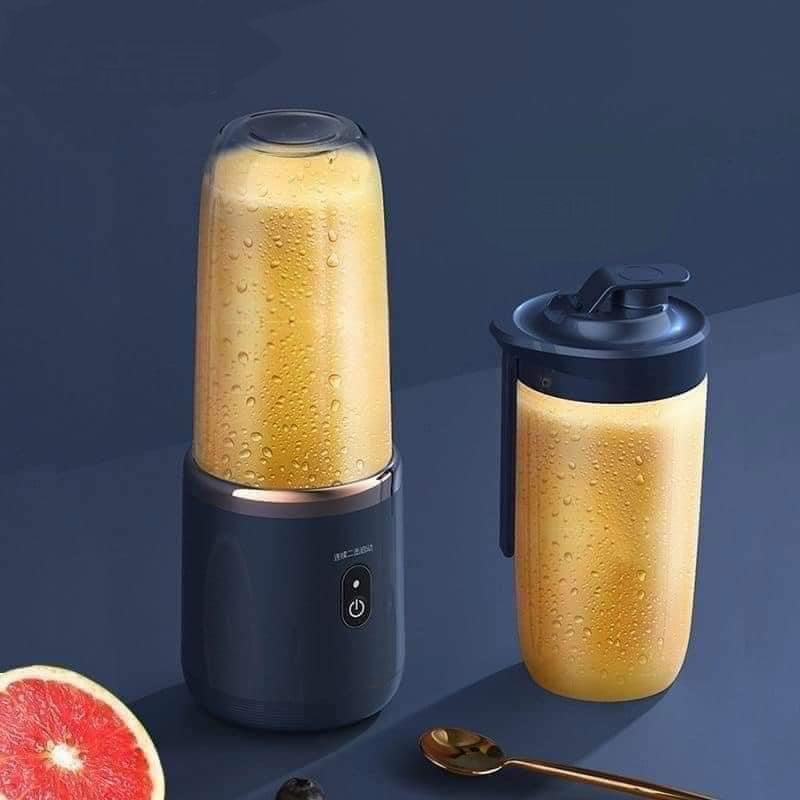 Máy xay mini cầm tay 2 cối
