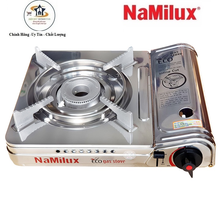 Bếp ga mini 100% inox namilux pl1911as