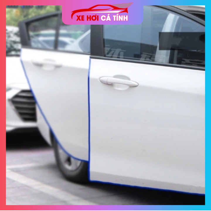 Nẹp U lõi thép, gioăng bảo vệ cánh cửa, cao su chống va chạm, cao su lõi thép chữ U, nẹp chống va chạm cánh cửa xe hơi - Trắng