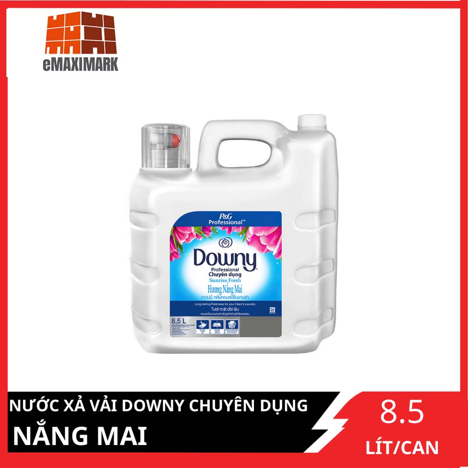 [HCM ship 2h] Nước Xả Vải Downy Chuyên Dụng Hương Nắng Mai Can 8.5L
