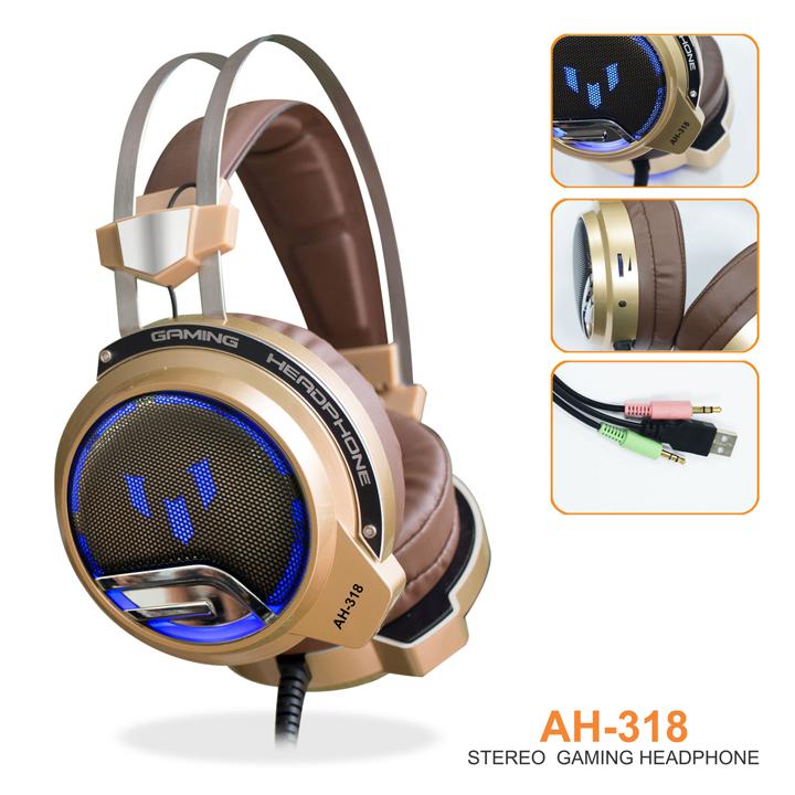 Tai nghe gaming chụp tai soundmax ah-318
