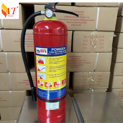 Bình chữa cháy bột ABC 4kg Vnsafe