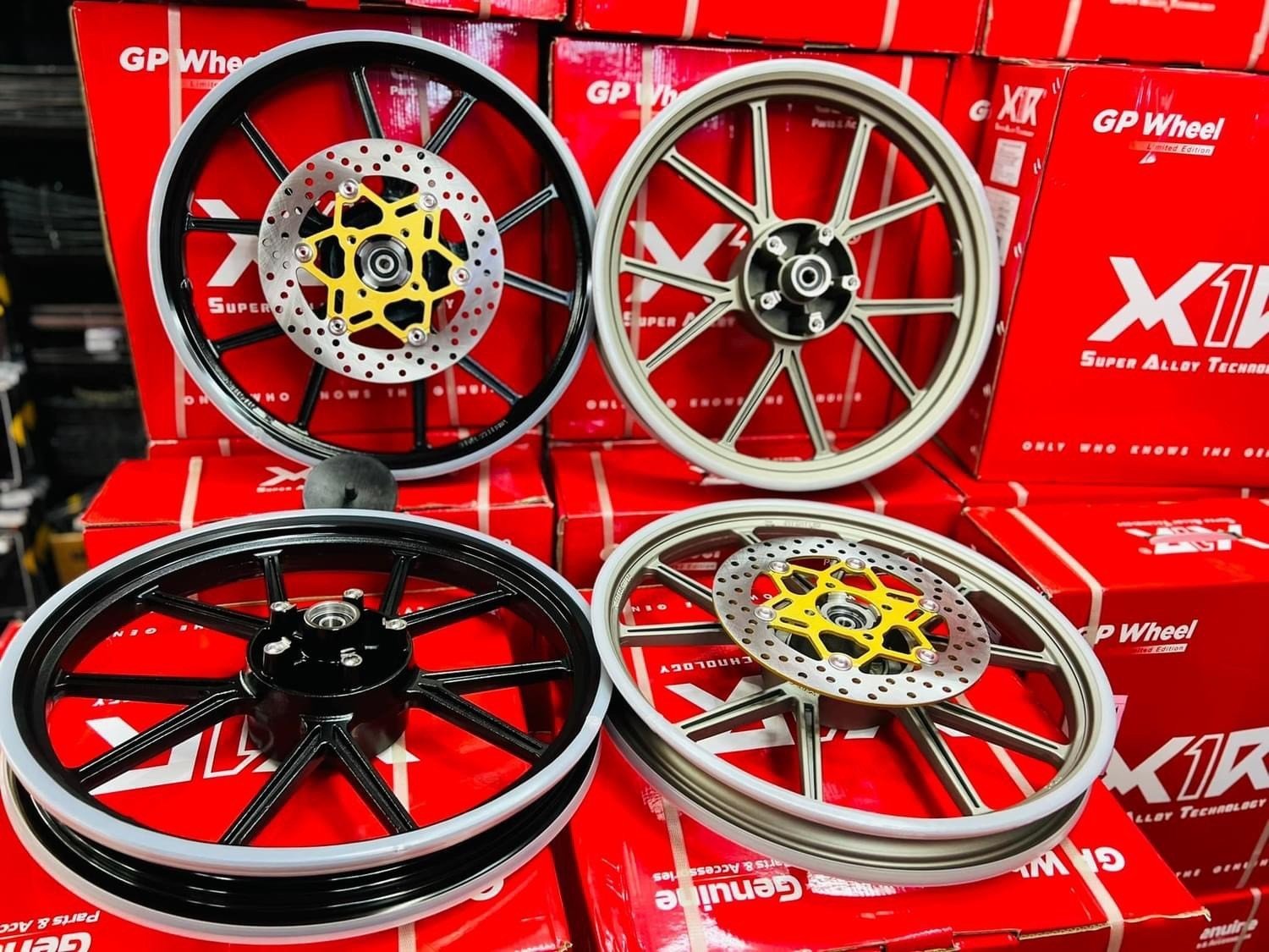 Mâm Daytona X1R Exciter 150, 155 chính hãng tặng kèm đĩa