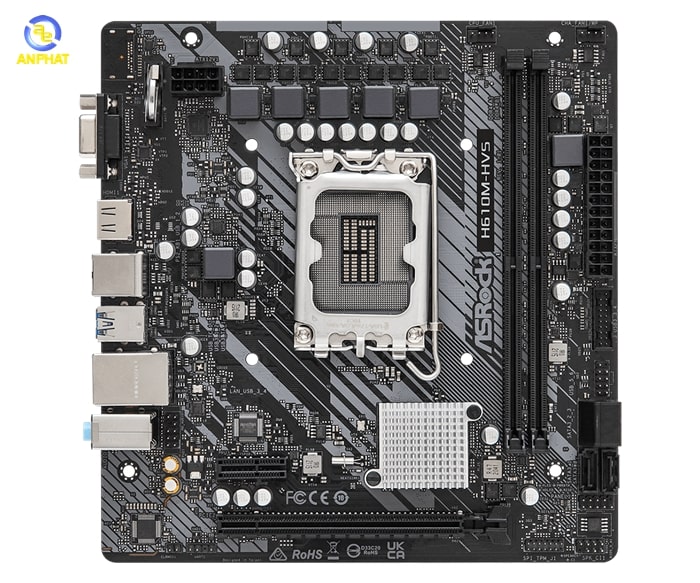 Main asrock h510m hvs socket 1200 hỗ trợ cpu đời 10 và 11 + hàng chính hãng bảo hành 36 tháng
