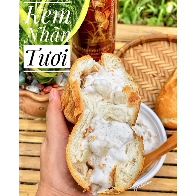 Kem nhãn tươi - Hộp 300gr (giao hỏa tốc hcm)