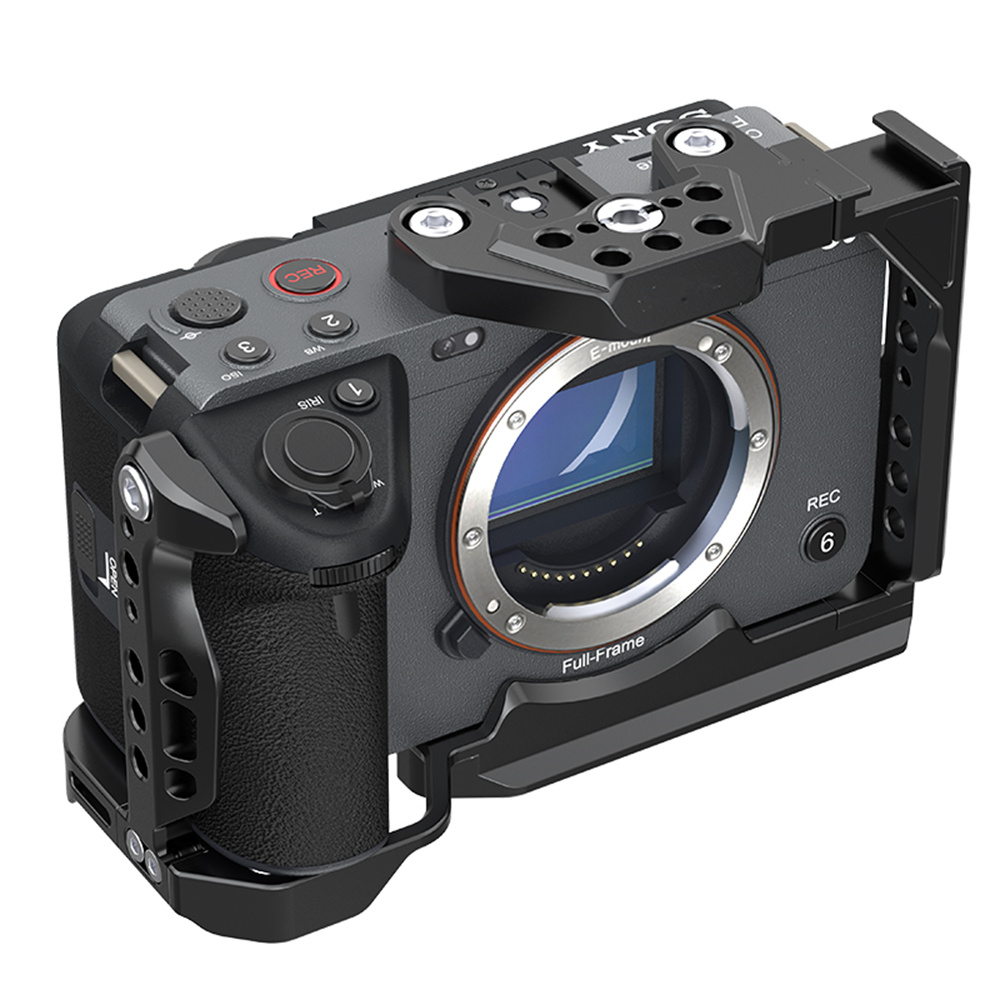New hợp kim nhôm cầm tay Video Camera Cage đối với Sony FX30 FX3 đầy đủ