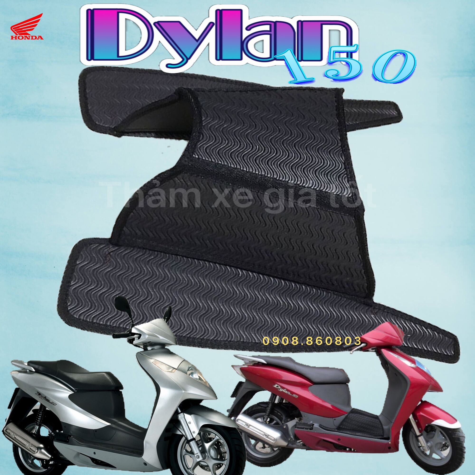 Thảm simili lót sàn xe Dylan, thảm xe Honda Dylan