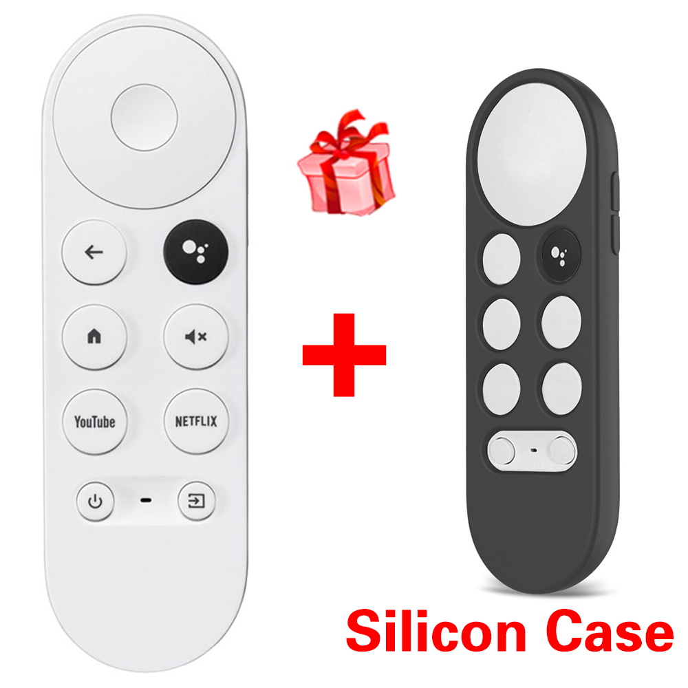 Điều khiển từ xa mới cho tv 2020 g9n9n vỏ điều khiển từ xa thay thế bằng giọng nói tuyết chromecast 4k bluetooth