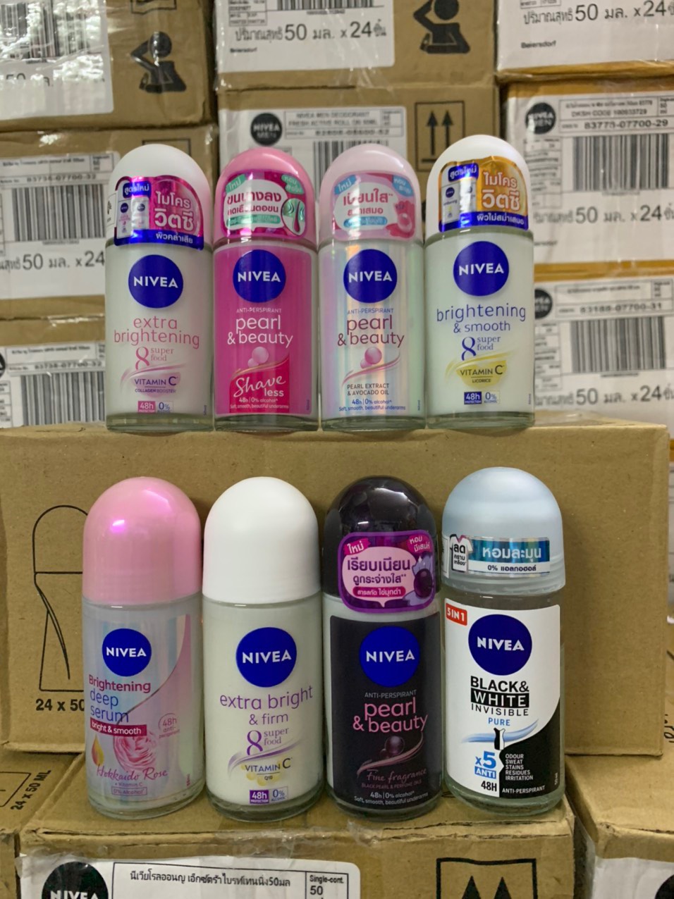 Lăn khử mùi nivea dành cho nữ 50ml-thái lan