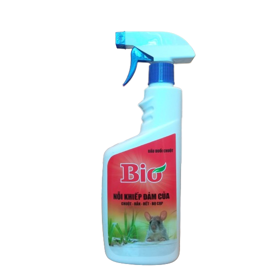 Bình Xịt Đuổi Chuột Tinh dầu đuổi chuột, rắn, rết, bò cạp Bio 550ml hiệu quả, mùi dễ chịu