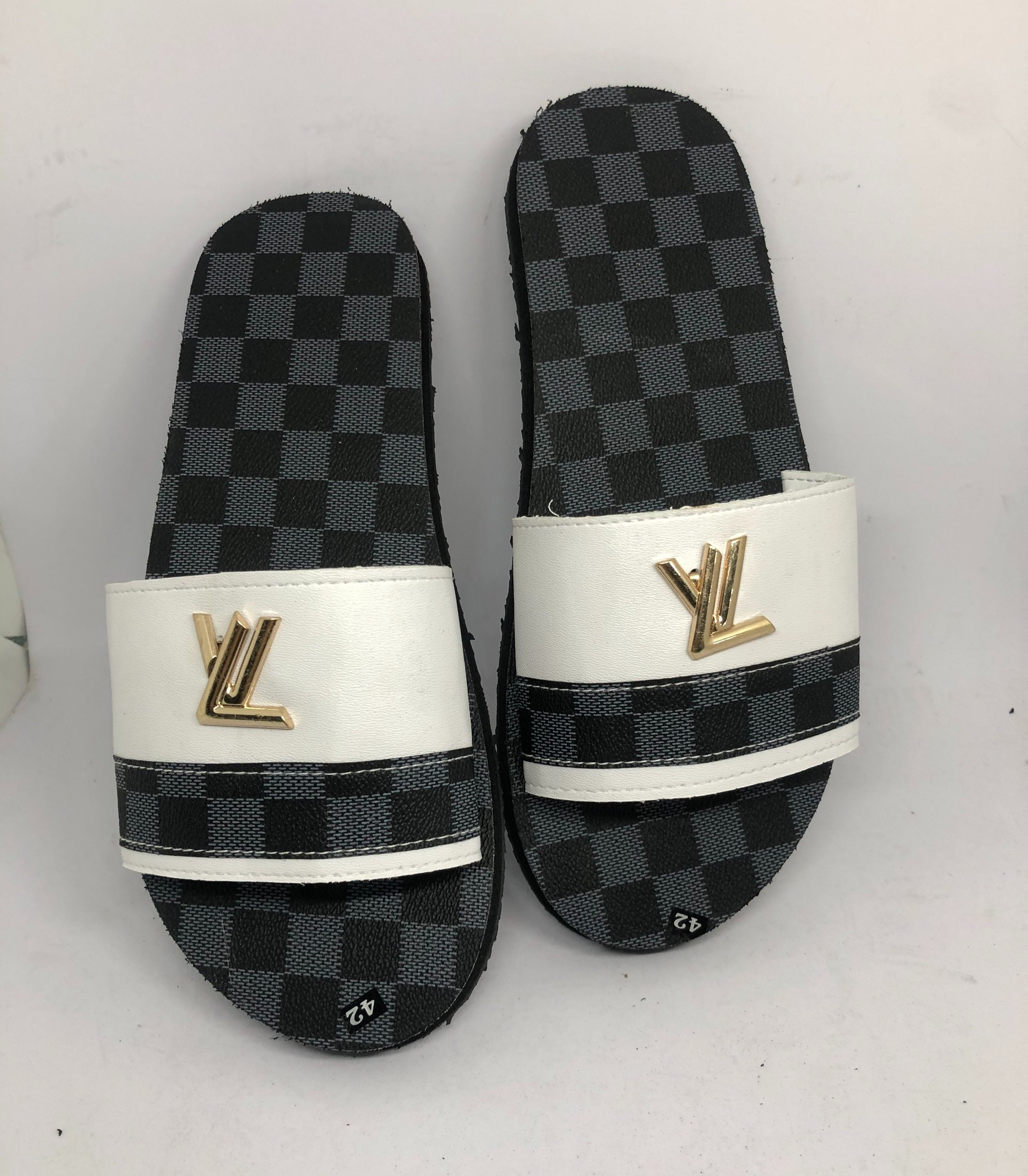 [FREESHIP + HOÀN TIỀN 50K] dép quai ngang nam nữ ( sandal đồng nai ) đế ca rô xanh đen size từ 35 nữ đến 43 nam size khác ib chọn thêm