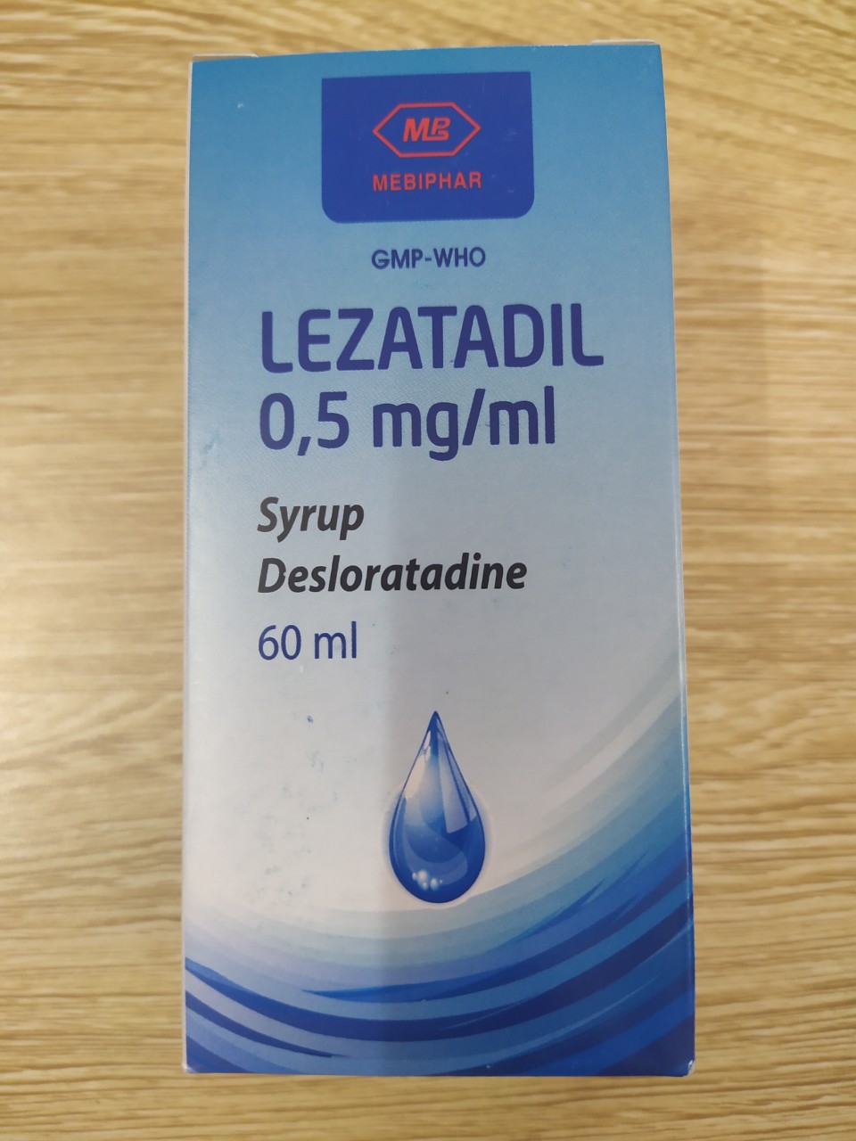 Lezatadil 0,5mg/ml- giảm ngứa giảm hắt hơi sổ mũi- Lọ 60 ml