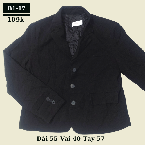 Áo vest blazer 2hand-Balzer si tuyển-Blazer đa dạng mẫu mà và màu sắc