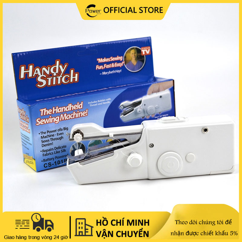  Máy may mini cầm tay - Máy khâu mini cầm tay nhỏ gọn tiện dụng 