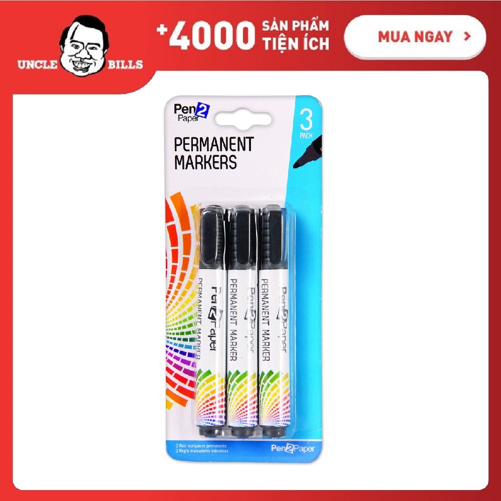 Bút lông viết bảng 3 cây ubl se0005