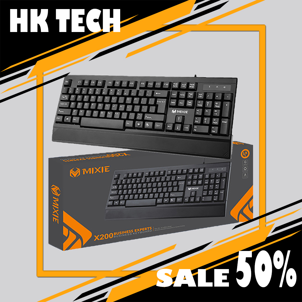 BÀN PHÍM VĂN PHÒNG CHUYÊN DÙNG MIXIE X200 BÀN PHÍM HỌC ONLINE BÀN PHÍM LÀM VIỆC BÀN PHÍM PC