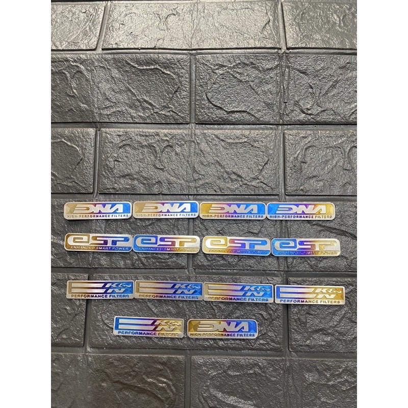Tem titan esp/ dna/ kn dán ốp pô e